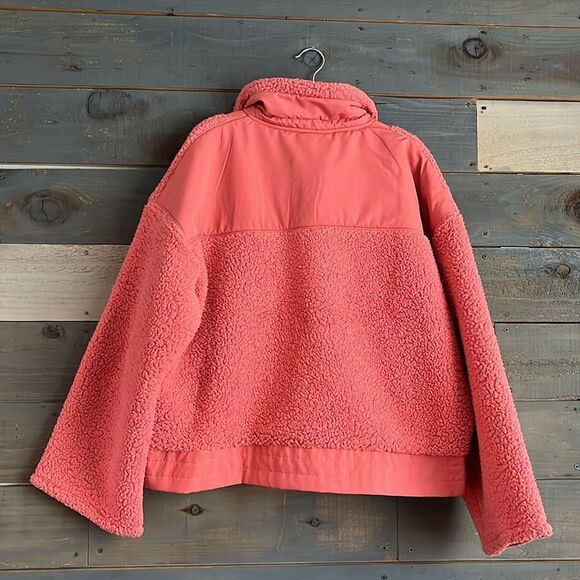 $130 Under Armour Women's Legacy Sherpa Full-Zip Jacket in Deco Rose NWT - Picture 7 of 12